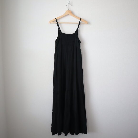 Universal Thread Gauze Button Front Tiered Dress | S - Picture 6 of 6